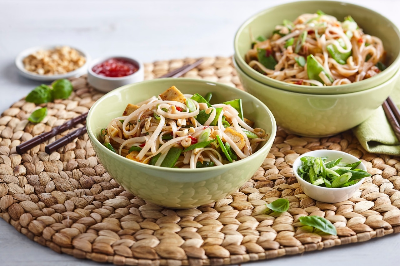 Thai Noodles with Tofu
