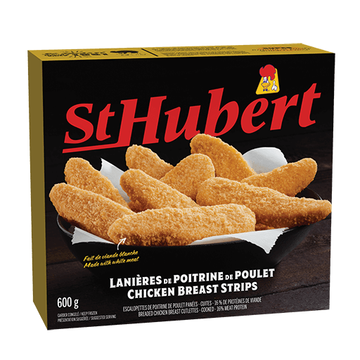 Lanières de poitrine de poulet St-Hubert 