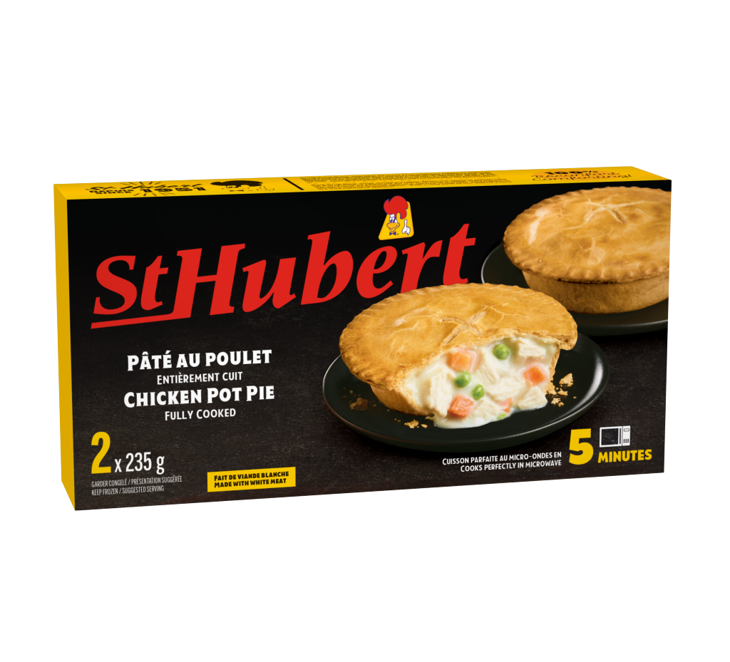 How to Make St Hubert Frozen Chicken Pot Pie