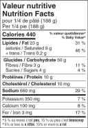 Veggie "Chicken" Pot Pie Nutrition Facts