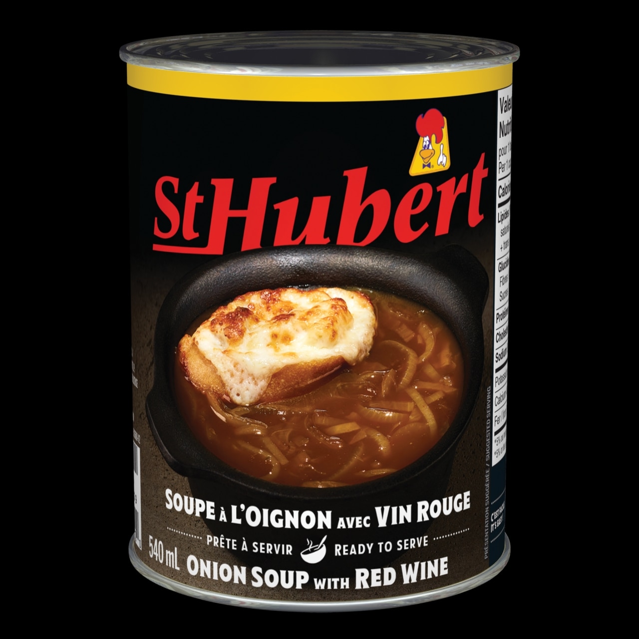 St-Hubert Onion Soup with Red Wine