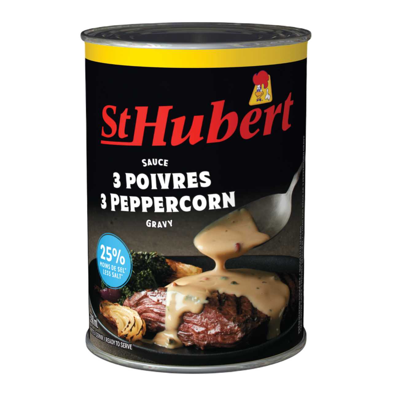 St-Hubert 3 Peppercorn Gravy Mix 25% Less Salt
