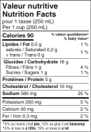 Chicken Rice Soup Less Salt Nutrition Facts