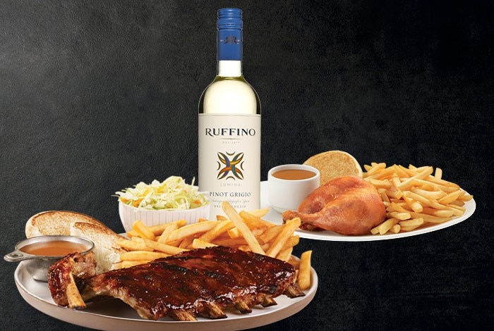 Choose your table d’hôte by choosing from a selection of appetizers, main dishes and desserts.