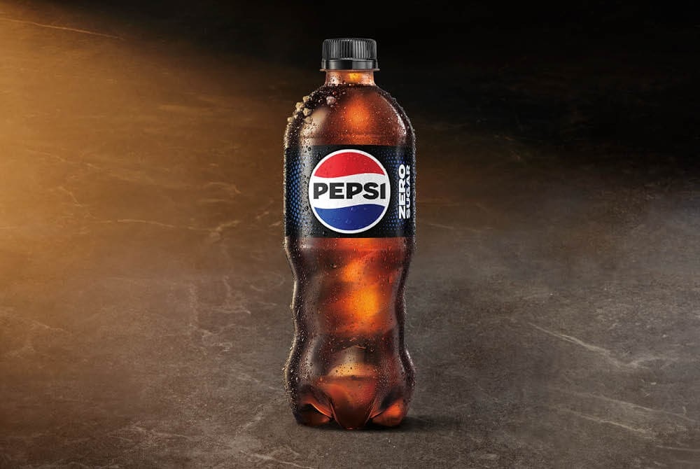 Picture of a Pepsi bottle.