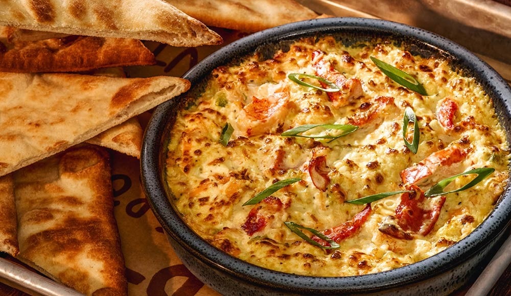 Hot Lobster Dip at St-Hubert restaurants