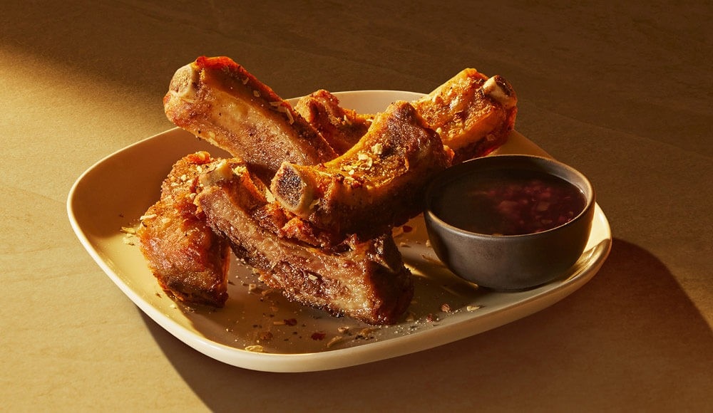 Crispy Ribs appetizers from St-Hubert restaurants