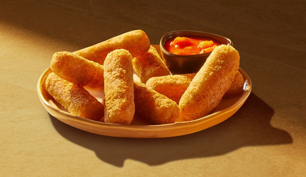 Cheese sticks appetizers from the St-Hubert Restaurants