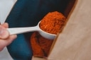 Spoon with spices