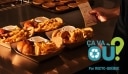 quelques plateaux repas St-Hubert avec le logo de l'application « Ça va où? » de Recyc-Québec