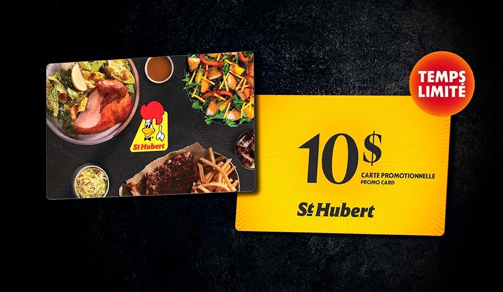 Get a $10 promo card, for every $50 spent on e-gift cards*
