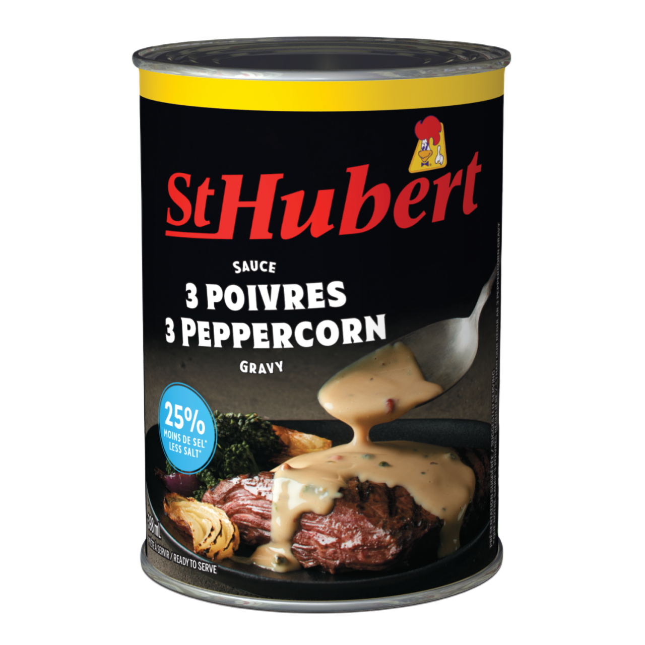 Sauce aux 3 poivres / 25 % moins de sel St Hubert