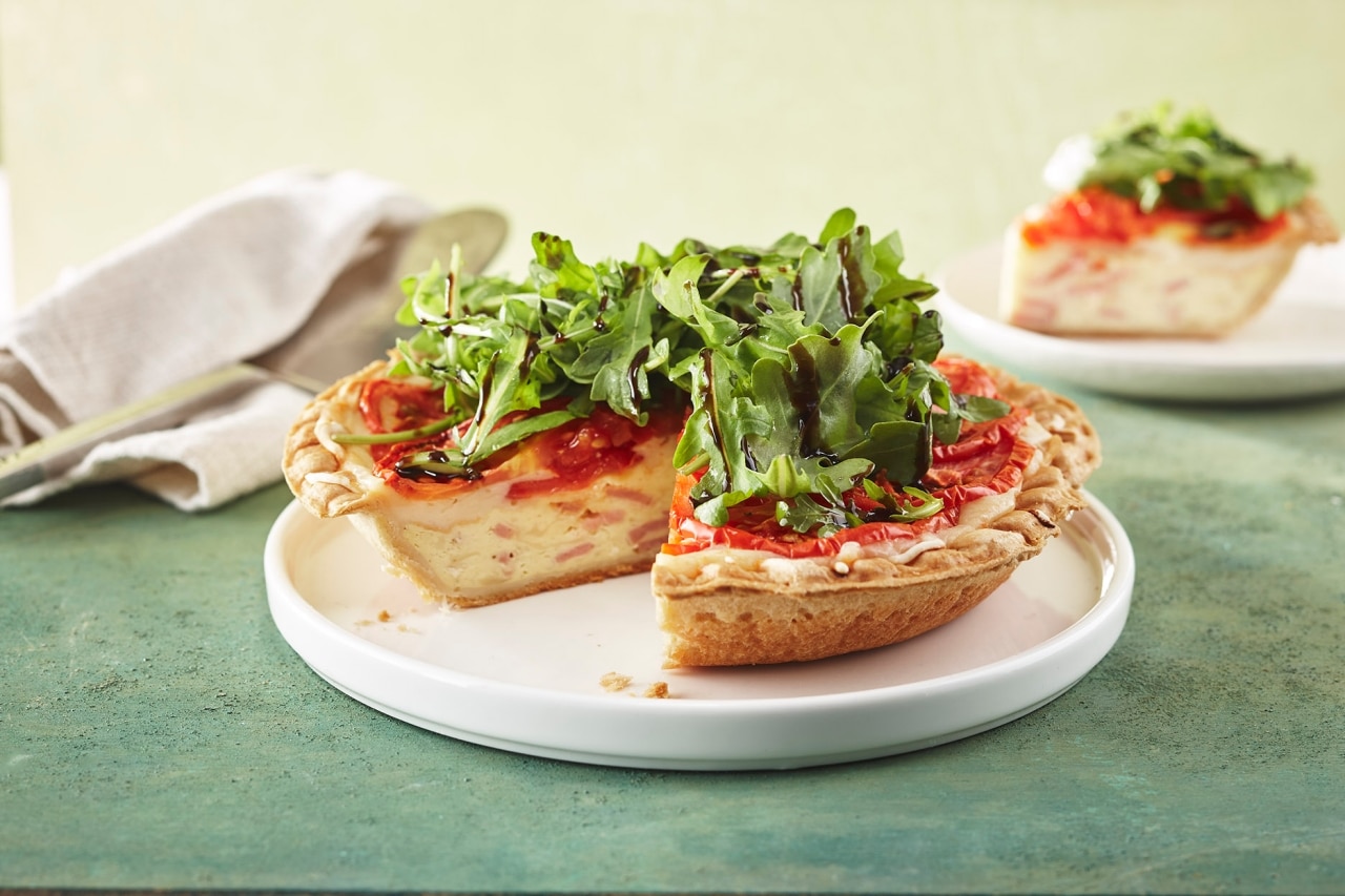 Quiche façon tarte aux tomates