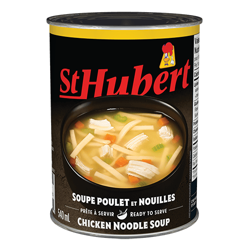 Soupe poulet et nouilles St-Hubert
