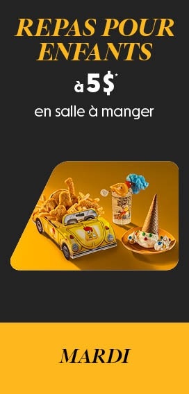 Gâteau biscuit feuille d'érable des restaurants St-Hubert