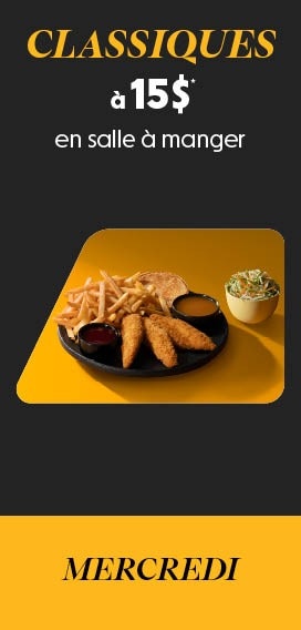 Wednesday Classic Promo