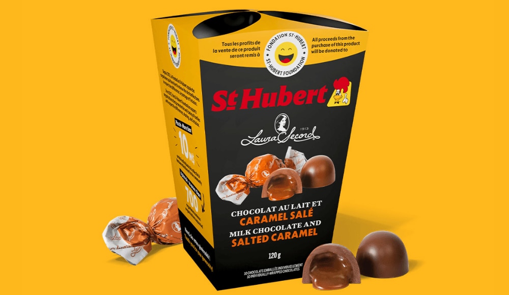 Chocolat au lait et caramel salé