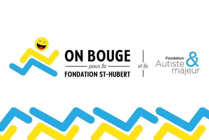 On bouge pour la Fondation St-Hubert et la Fondation Autiste & Majeur