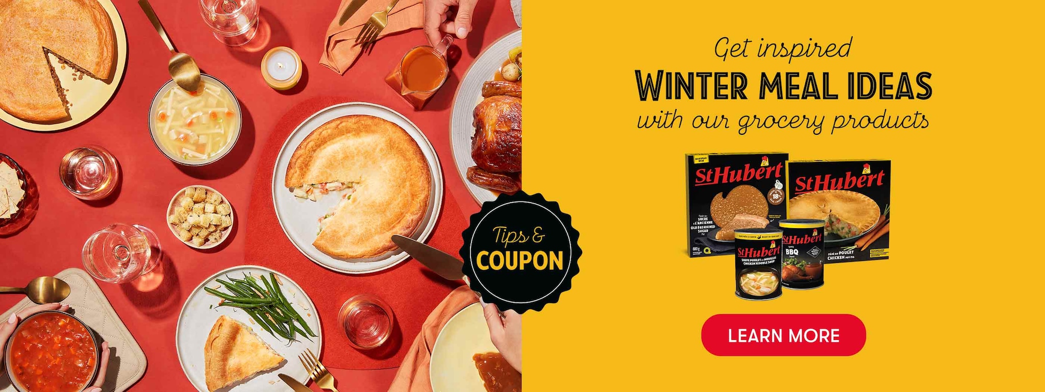 to StHubert! StHubert Restaurant