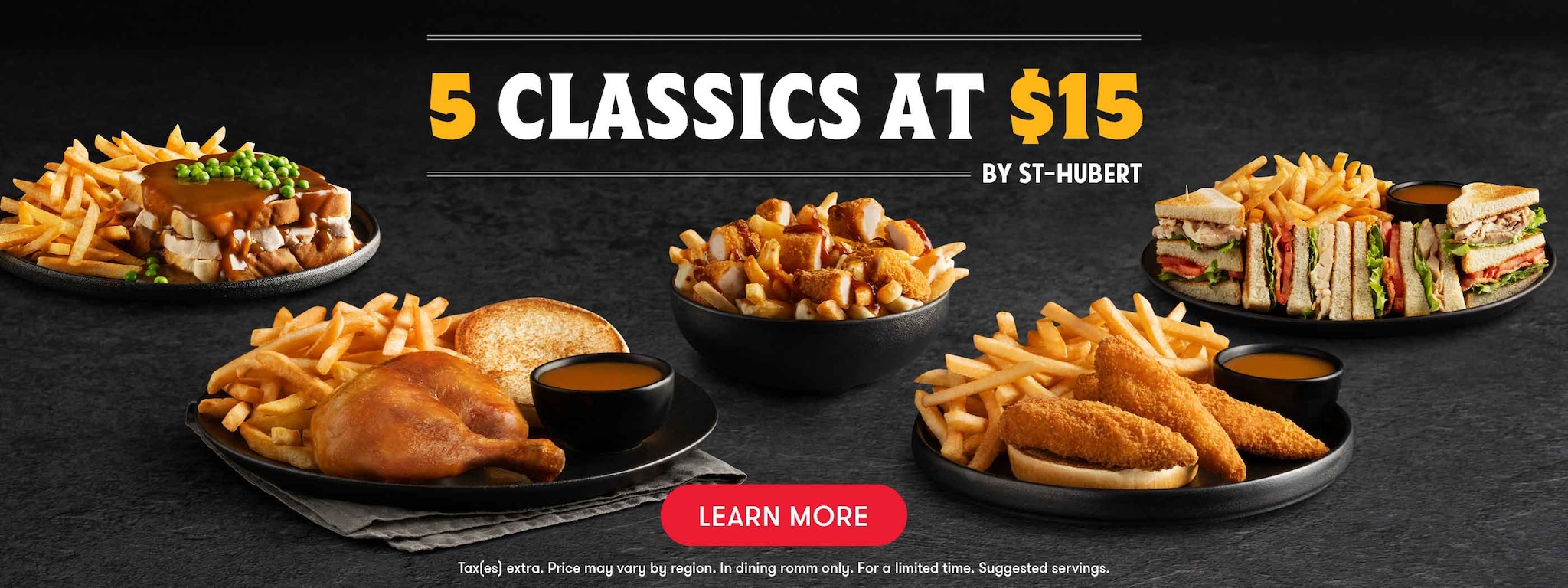 to StHubert! StHubert Restaurant