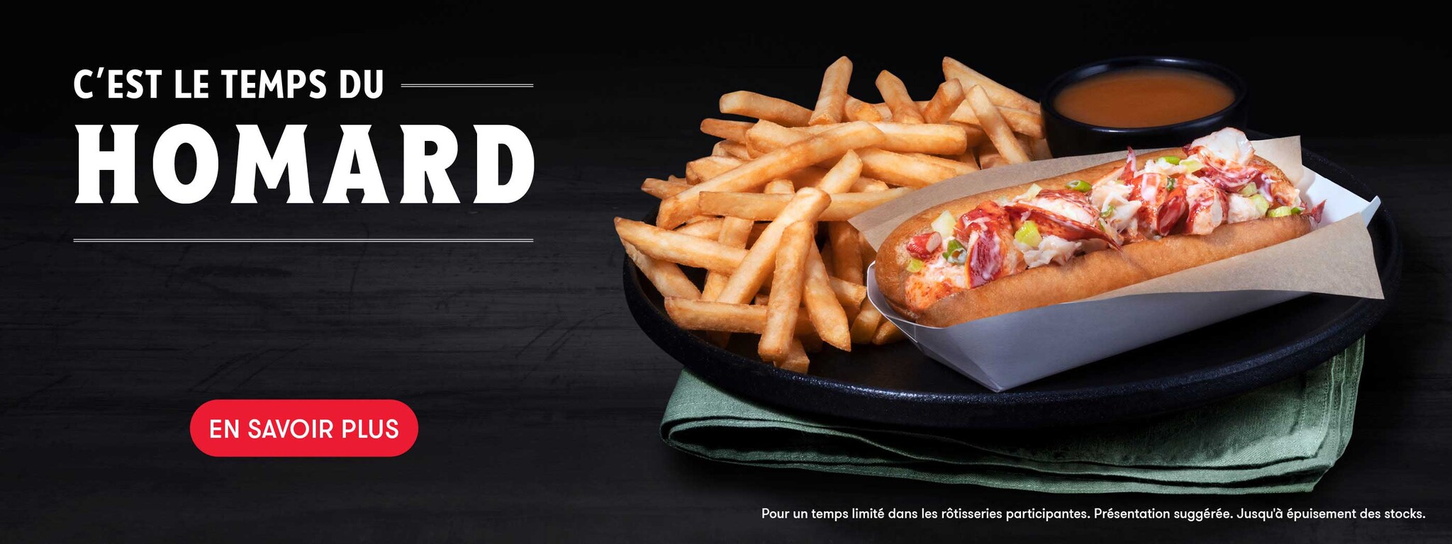 C'est le temps du Homard