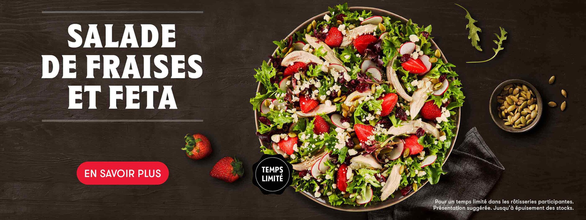 Salade  de Fraises et Feta