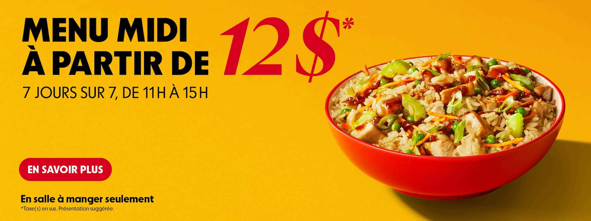 Lunchtime offers